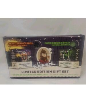 Dr. Squatch Nightmare Before Christmas Limited Edition GIFT SET -2 5 Oz Bars NEW